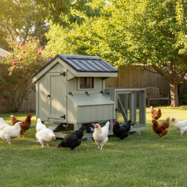 3 x 4 Quaker Tractor Coop