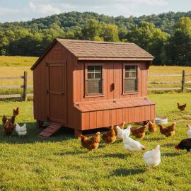6×8 No-Frill Quaker Coop