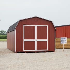 12x22 No Frill 6' Mini Barn