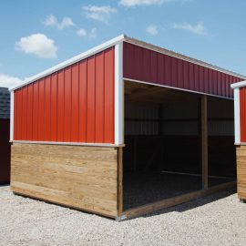 12x20 Horse Run-In
