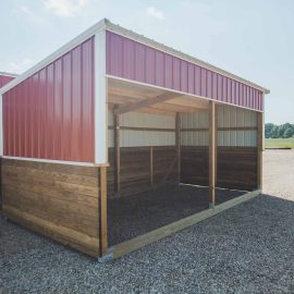 10x20 Horse Run-In