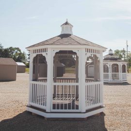 10' Octagon Vinyl Gazebo