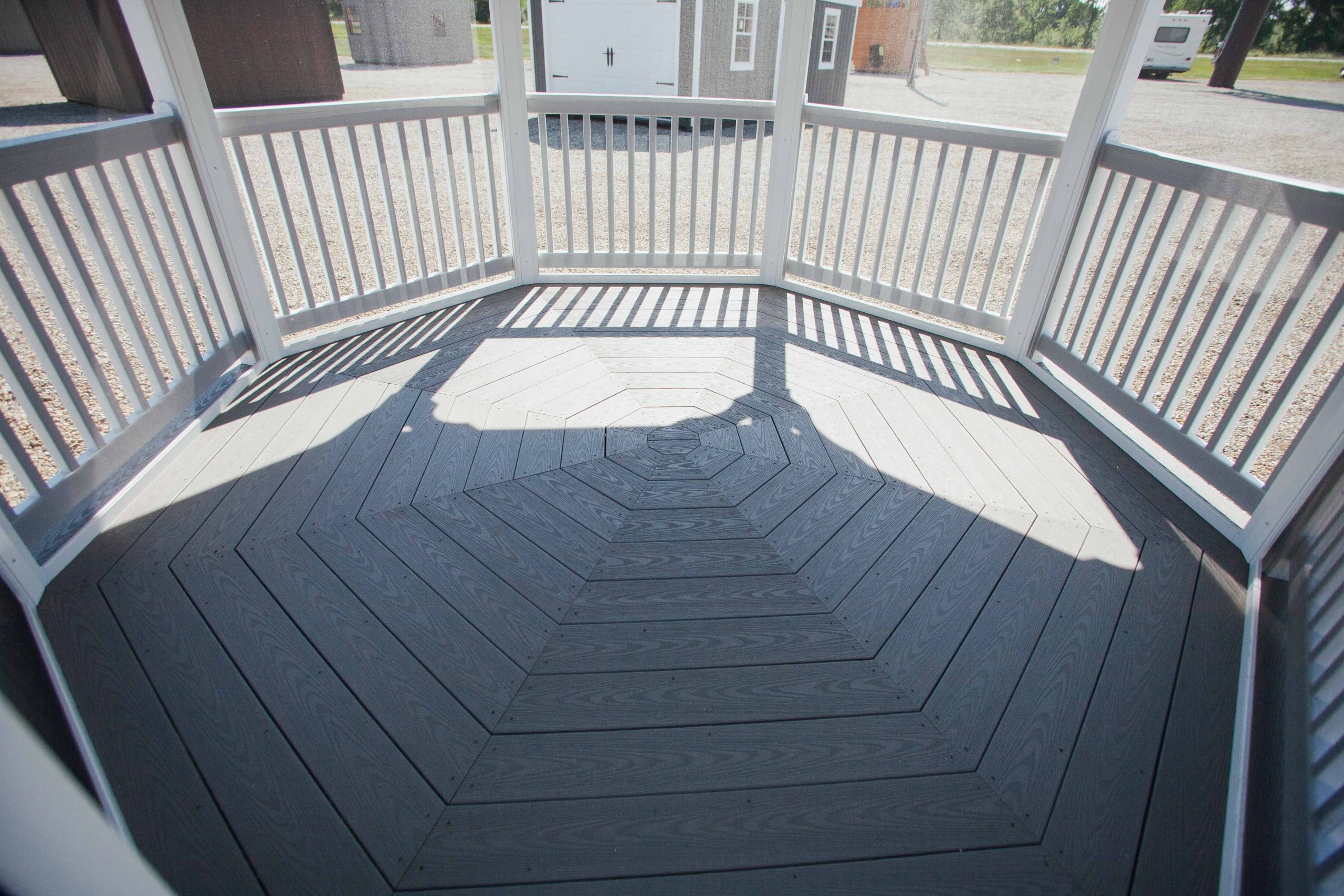 12' Octagon Vinyl Gazebo