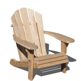 Low adirondack chair