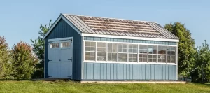 Greenhouse shed